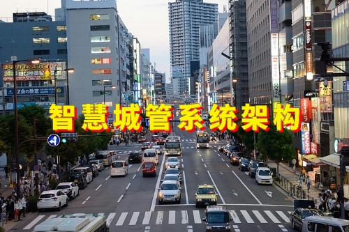 智慧城管系統(tǒng)架構(gòu)